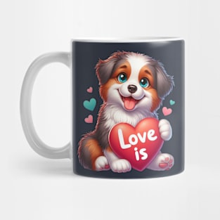 Australian Shepherd Kids Mug